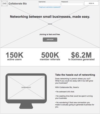 Final homepage